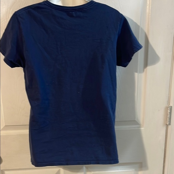 Texans Football Navy Blue Women's Short Sleeve Tee - Picture 4 of 6